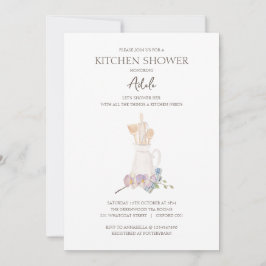 キッチンシャワー招待状 招待状