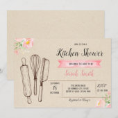 キッチンシャワー カード招待状 招待状 (正面/裏面)