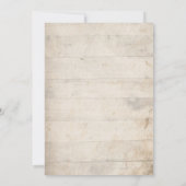 キッチンシャワー テーマパーティー 招待状 (裏面)