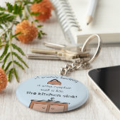 キッチンシンクキーチェーン キーホルダー (側面)