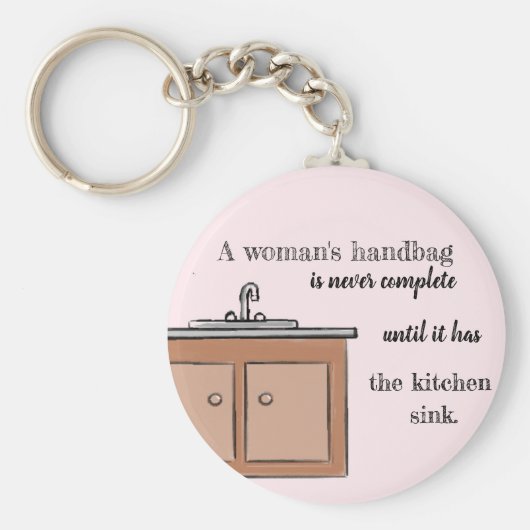 キッチンシンクキーリング キーホルダー (正面)