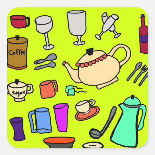 キッチンシール スクエアシール (正面)