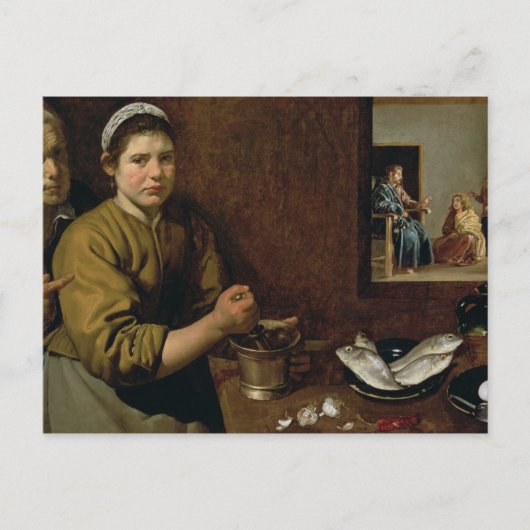 キッチンシーン ポストカード (正面)