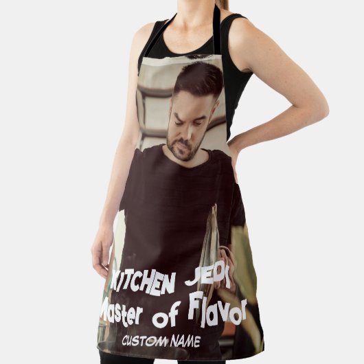 キッチンジェダイ：味のマスター – ギフトパーソナライズされたー エプロン (インサイチュ)