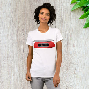 キッチンスケールの女性Tシャツ Tシャツ