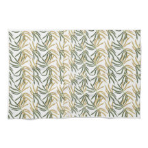 キッチンスタイリッシュタオルデザインはザズルで装飾