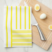 キッチンストライプのタオル キッチンタオル (四つ折り)