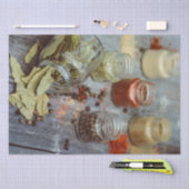 キッチンスパイスデコページティッシュペーパー 薄葉紙 (クラフト)