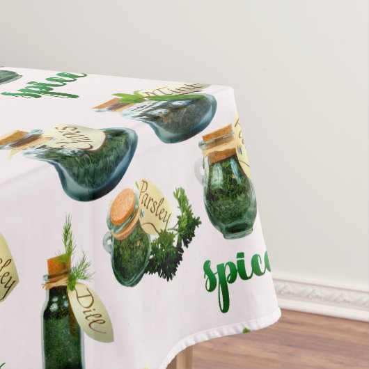 キッチンスパイスホームユニーク料理&異常 テーブルクロス (インサイチュ)