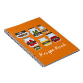 キッチンスパイスレシピ本 ノートブック (右側)