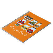 キッチンスパイスレシピ本 ノートブック (左側)