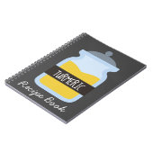 キッチンスパイス豆乳レシピ本 ノートブック (左側)