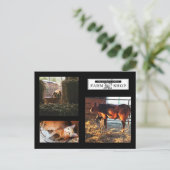 キッチンズガーデンコラージポストカード ポストカード (スタンド正面)