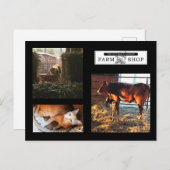 キッチンズガーデンコラージポストカード ポストカード (正面/裏面)