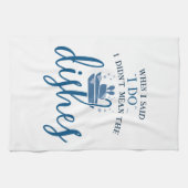 キッチンタおもしろいオルをすると言った時 キッチンタオル (横)