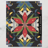 キッチンタイルレシピ仕切り |読み取り転が& (正面/裏面)