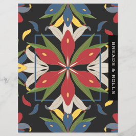 キッチンタイルレシピ仕切り |読み取り転が&