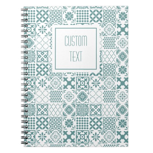 キッチンタイル付スパイラルノート ノートブック (正面)