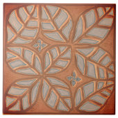 キッチンタイル、銅と石板 タイル