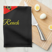 キッチンタオユニークルデザインカスタムキッチンタオル キッチンタオル (四つ折り)