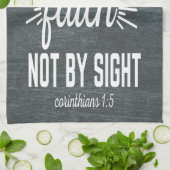 キッチンタオルではなく信仰で歩く キッチンタオル (折り畳み)