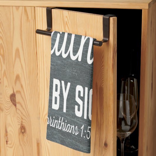 キッチンタオルではなく信仰で歩く キッチンタオル (三つ折り)