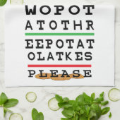 キッチンタオルでラットキーチャートをパーソナライズ キッチンタオル (折り畳み)