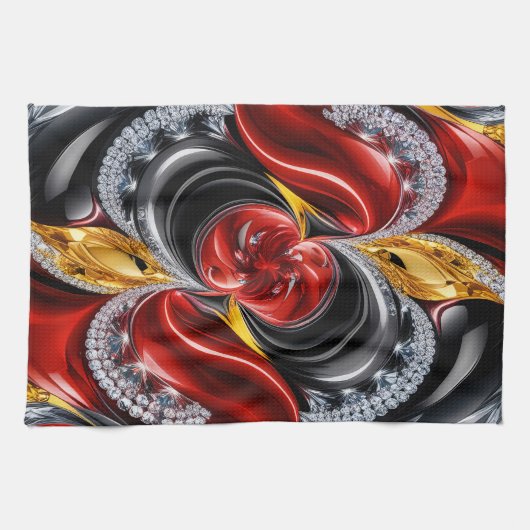 キッチンタオルとドイツのカラーデザイン キッチンタオル (横)