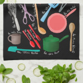 キッチンタオルに使用するキッチンハワイアン/器具3 キッチンタオル (折り畳み)