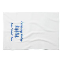 キッチンタオルのキャンプのルール