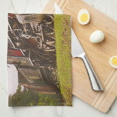 キッチンタオルのトレーニング キッチンタオル (四つ折り)