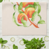 キッチンタオルの「桃のパラダイス」 キッチンタオル (折り畳み)