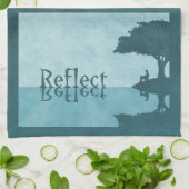 キッチンタオルを反射する キッチンタオル (折り畳み)