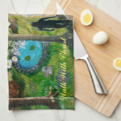 キッチンタオルを持って歩く キッチンタオル (四つ折り)