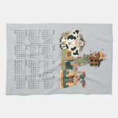 キッチンタオルを蓄える田舎の農園 キッチンタオル (横)