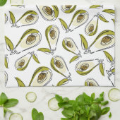 キッチンタオルアボカド キッチンタオル (折り畳み)