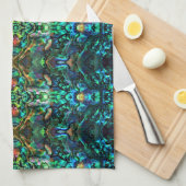 キッチンタオルアワビ キッチンタオル (四つ折り)