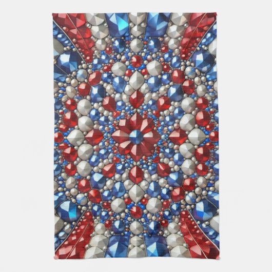 キッチンタオルオランダ色デザイン キッチンタオル (縦)