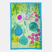 キッチンタオルガーデン午後 キッチンタオル (縦)