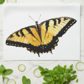 キッチンタオルタイガーアゲハチョウ キッチンタオル (折り畳み)