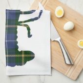 キッチンタオルノバスコシアタータンチェックプレイドロブスター キッチンタオル (四つ折り)