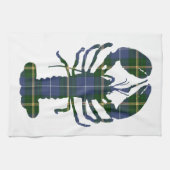 キッチンタオルノバスコシアタータンチェックプレイドロブスター キッチンタオル (横)