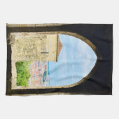 キッチンタオルリスボン，ポルトガルホームカラフル, キッチンタオル (横)