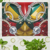 キッチンタオルロサンゼルスカラーデザイン キッチンタオル (折り畳み)