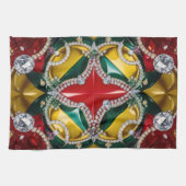 キッチンタオルロサンゼルスカラーデザイン キッチンタオル (横)