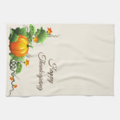 キッチンタオル感謝型かぼちゃ キッチンタオル (横)