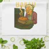 キッチンタオル焼いたを取ろう キッチンタオル (折り畳み)