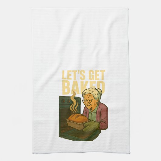 キッチンタオル焼いたを取ろう キッチンタオル (縦)