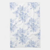 キッチンタオル甘いアデラインのブルーベリー色あせた キッチンタオル (縦)