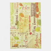 キッチンタオル秋の時間 キッチンタオル (縦)